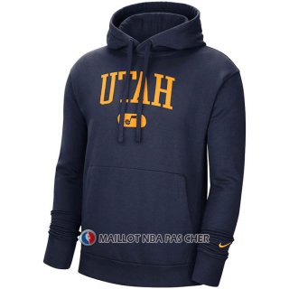 Veste a Capuche Utah Jazz Heritage Essential Bleu