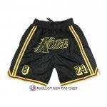 Short Los Angeles Lakers Kobe Bryant Noir