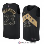 Maillot Tornto Raptors Malachi Richardson Ville 2018 Noir2