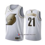 Maillot Golden Edition Portland Trail Blazers Hassan Blancside Blanc