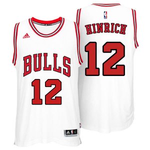 Maillot Bulls Hinrich 12 Blanc
