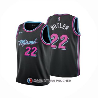 Maillot Enfant Miami Heat Jimmy Butler NO 22 Ville Noir