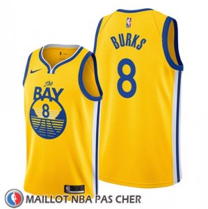 Maillot Golden State Warriors Alec Burks Statement The Bay Or