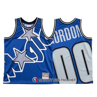 Maillot Orlando Magic Aaron Gordon Mitchell & Ness Big Face Bleu