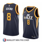 Maillot Utah Jazz Jonas Jerebko No 8 Icon 2018 Bleu