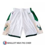 Short Milwaukee Bucks 2019 Blanc