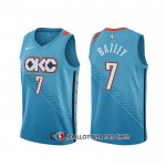 Maillot Oklahoma City Thunder Darius Bazley Ville Bleu