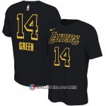 Maillot Manche Courte Los Angeles Lakers Danny Green Noir