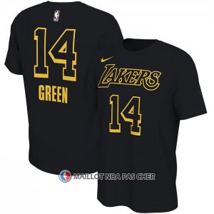Maillot Manche Courte Los Angeles Lakers Danny Green Noir