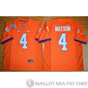Maillot NCAA Deshaun Watson 4# Jaune 2016