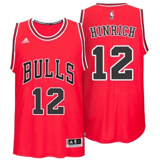 Maillot Bulls Hinrich 12 Rouge