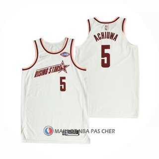 Maillot 2022 Rising Star Precious Achiuwa NO 5 Isiah Blanc