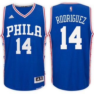 Maillot 76ers Rodriguez 14 Bleu
