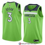 Maillot Minnesota Timberwolves Anthony Marron Statement 2018 Vert