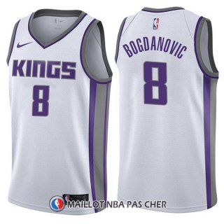 Maillot Sacramento Kings Bogdan Bogdanovic Association 8 2017-18 Blanc