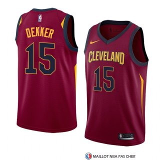 Maillot Cleveland Cavaliers Sam Dekker Icon 2018 Rouge