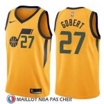 Maillot Jazz Rudy Gobert 27 Statement 2017-18 Jaune