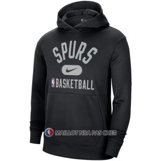 Veste a Capuche San Antonio Spurs Performance Practice 2021-22 Noir
