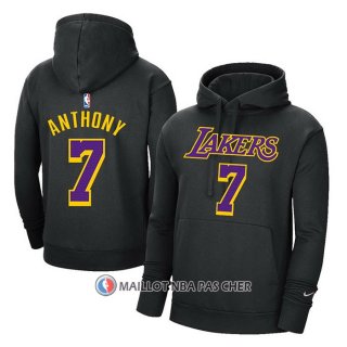 Veste a Capuche Los Angeles Lakers Carmelo Anthony Earned Noir