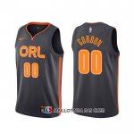 Maillot Orlando Magic Aaron Gordon Ville 2019-20 Noir