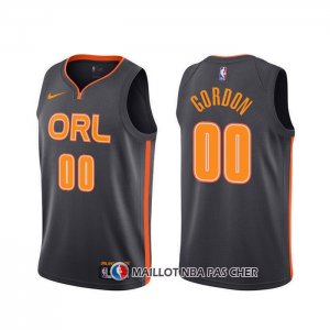 Maillot Orlando Magic Aaron Gordon Ville 2019-20 Noir