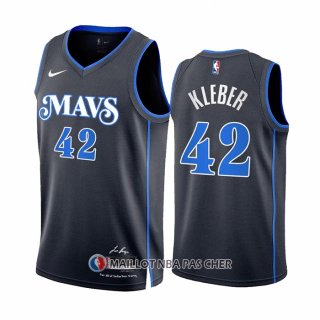 Maillot Dallas Mavericks Maxi Kleber NO 42 Ville 2023-24 Bleu