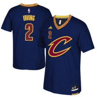 Maillot Manche Courte Cavaliers Irving 2 Bleu
