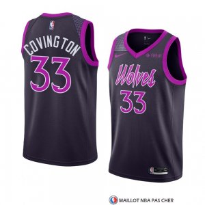 Maillot Minnesota Timberwolves Robert Covington Ville 2018-19 Volet