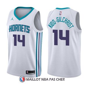 Maillot Charlotte Hornets Michael Kidd Gilchrist Association 14 2017-18 Blanc