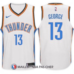 Maillot Oklahoma City Thunder Paul George 13 2017-18 Blanc