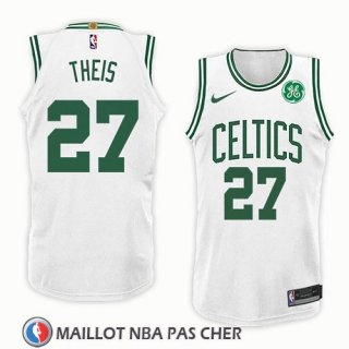Maillot Boston Celtics Daniel Theis No 27 Association 2018 Blanc