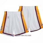 Short Los Angeles Lakers Mitchell & Ness 2009-10 Blanc