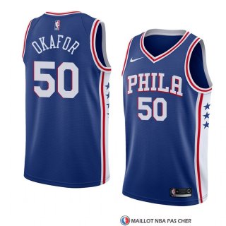 Maillot Philadelphia 76ers Emeka Okafor Icon 2018 Bleu