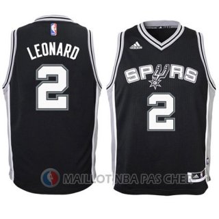 Maillot Enfant de Noir Leonard San Antonio Spurs Revolution 30