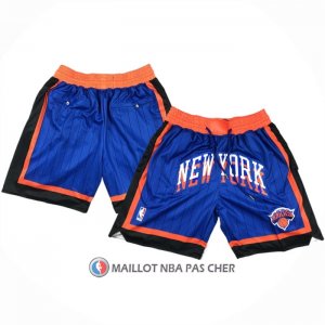 Short New York Knicks Ville 2024 Just Don Bleu
