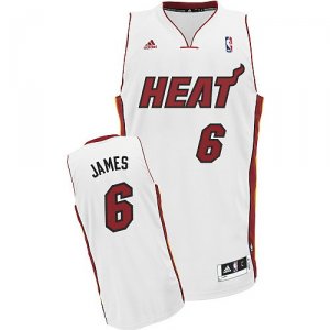 Maillot Blanc James Miami Heat Revolution 30