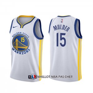 Maillot Golden State Warriors Mychal Mulder Association Blanc