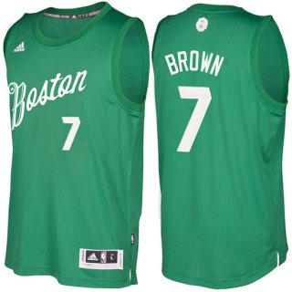 Maillot Navidad 2016 Jaylen Brown Celtics 7 Vert