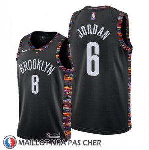 Maillot Brooklyn Nets Deandre Jordan Ville Noir