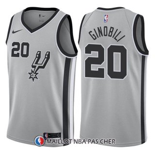 Maillot San Antonio Spurs Manu Ginobili Statement 20 2017-18 Plata