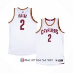 Maillot Cleveland Cavaliers Kyrie Irving NO 2 Retro Blanc