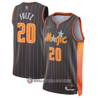 Maillot Orlando Magic Markelle Fultz NO 20 Ville 2021-22 Marron