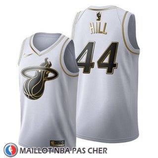 Maillot Golden Edition Miami Heat Solomon Hill 2019-20 Blanc