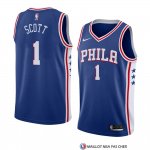 Maillot Philadelphia 76ers Mike Scott Icon 2018 Bleu