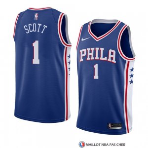 Maillot Philadelphia 76ers Mike Scott Icon 2018 Bleu
