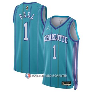 Maillot Charlotte Hornets LaMelo Ball NO 1 Classic 2023-24 Vert
