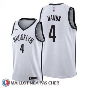 Maillot Brooklyn Nets Jaylen Hands Association 2019-20 Blanc