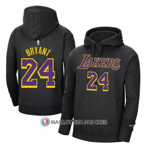 Veste a Capuche Los Angeles Lakers Kobe Bryant Earned Noir