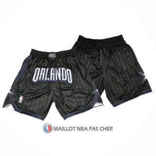 Short Orlando Magic Ville Just Don 2022-23 Noir
