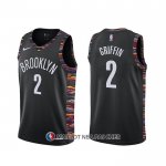 Maillot Brooklyn Nets Blake Griffin Ville Noir